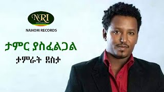 Tamirat Desta  Tamir Yasfeligal  ታምራት ደስታ  ታምር ያስፈልጋል  Ethiopian Music [upl. by Assirk]