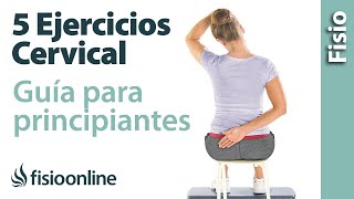 5 Ejercicios fáciles para cervicales  GUIA PARA PRINCIPIANTES [upl. by Jamil20]