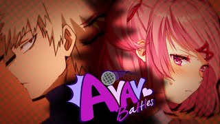 Katsuki Bakugou vs Natsuki  Rap Battle [upl. by Baalbeer]