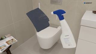 Geberit AquaClean Sela  Standard clean [upl. by Olivie]