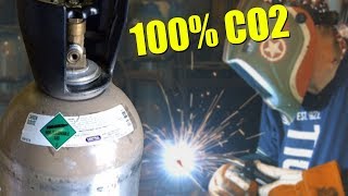 🔥 MIG Welding with 100 CO2 [upl. by Klos]