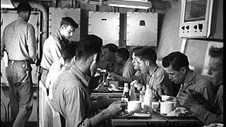 US Navy Film Improving Shipboard Living Conditions 1953 [upl. by Andria]