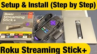 How to Install amp Setup Roku Streaming Stick Plus for Beginners [upl. by Hermy]