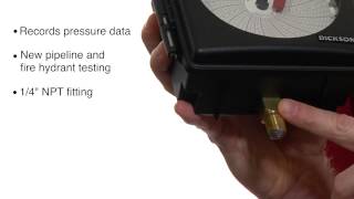 Dickson 4quot Pressure Chart Recorders PW4 Series [upl. by Ellebanna]