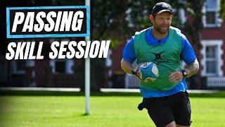 12 Min Individual Skill Session  rugbybricks  1m Box Rugby Passing  Peter Breen [upl. by Lynden]