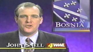 WWL TV CH4 Eyewitness News Nightwatch February 17 1994 [upl. by Ailedamla]