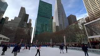 New York City Bryant Park  Walking Tour 4K [upl. by Ennovi849]