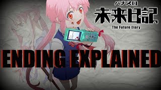 Mirai Nikki The Future Diary Ending EXPLAINED [upl. by Bartosch]