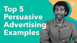 Top 5 Persuasive Advertising Examples [upl. by Salahcin595]