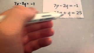 Simultaneous Equations elimination  Corbettmaths [upl. by Hildagarde]