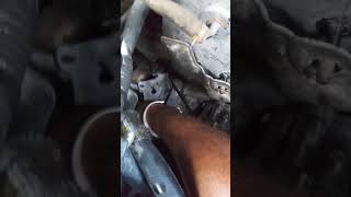 Nissan Rogue starter replace [upl. by Petras66]