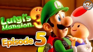 Saving Toad 4F The Great Stage  Luigis Mansion 3 Gameplay Walkthrough Part 5 [upl. by Alta]