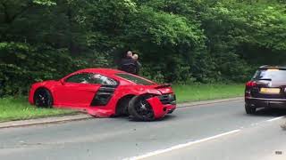 Audi Crash Compilation les moments les plus choquants [upl. by Airetal]