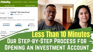 How to Open a Stock Account in Less Than Ten Minutes  Start Investing Today [upl. by Whiting]