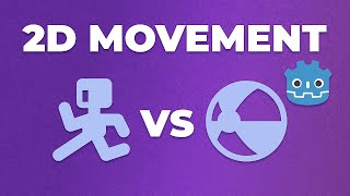 Platform movement in Godot RigidBody2D vs KinematicBody2D tutorial [upl. by Ahsikel567]