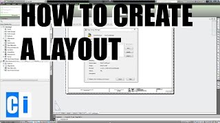 AutoCAD How to Create Layouts  New Layout Tutorial [upl. by Anilram]