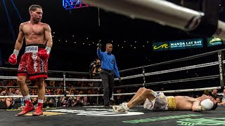 Danny Garcia finishes Brandon Rios in 2018 KO of the Year [upl. by Ahserkal24]