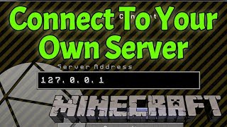 How To Join To Your Own Minecraft Server Get Your Friends On Your Minecraft Server [upl. by Anabal839]