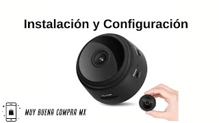 Mini Camara Instalación y configuración con tu celular [upl. by Ssegrub]