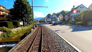 ★ 🇨🇭Cab ride Liestal  Waldenburg Switzerland 082019 Soon part of history [upl. by Eityak]