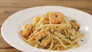 Shrimp Scampi with Pasta  How to Make Shrimp Scampi [upl. by Shulman]