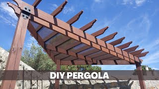 Building a DIY Pergola [upl. by Inaej]