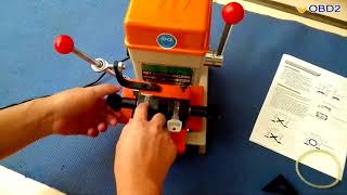 368A Key Cutting Machine Operation GuideUOBD2 [upl. by Frymire]