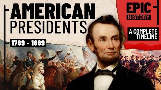 American Presidents A Complete Timeline  Washington to Cleveland 12 [upl. by Thedric150]