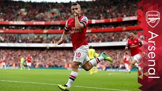 Arsenal  Top five team goals [upl. by Anitsirhcairam]