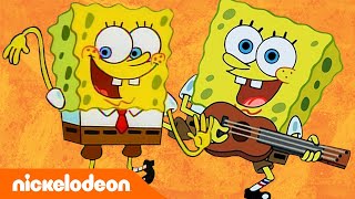 SpongeBob Schwammkopf  Top 13 SpongeBob Lieder  Nickelodeon Deutschland [upl. by Eenafets]