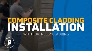 How To Install Composite Cladding  Fortress Building Products [upl. by Muns]