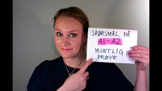 Video 225 Norskprøve muntlig A1A2 spørsmål [upl. by Dunson]