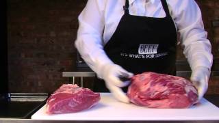 Cutting and Separating the Top Sirloin [upl. by Nylleoj]