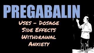 Pregabalin Review 25mg 75mg 150mg Side Effects Anxiety and Withdrawal [upl. by Annaer]