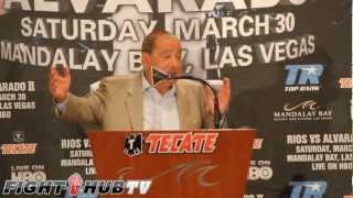 Rios vs Alvarado II  Post Fight Press Conference [upl. by Nemad]