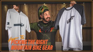 How To Pick Mountain Bike Clothing For Beginners [upl. by Alyse765]