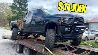 I Bought A Destroyed 2018 Dodge Ram 2500 For Cheap [upl. by Lyell422]