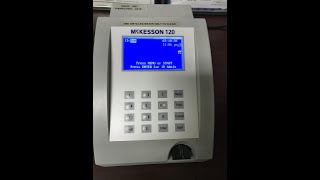 McKesson 120 Urine Analyzer [upl. by Aaberg280]