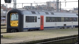 Trains in Belgium Schaerbeek  Schaarbeek Station Brussels [upl. by Cobby]