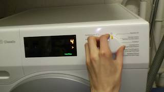 Miele W1 Classic service mode washing machine WDB 030 WCS Eco [upl. by Doe]