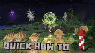 The ULTIMATE Guide to Fireworks in Minecraft Java 118 [upl. by Pisarik]