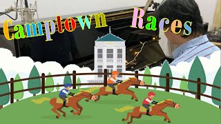 Camptown Races Piano  Beautiful Folk Songs Sing along and piano Tutorial  Kidzstation [upl. by Latoye]