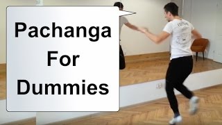 Pachanga Basics  Salsa Footwork Lesson 5 [upl. by Oulman]