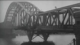 Remagen Bridgehead and Aftermath of the Collapse of the Ludendorff Bridge 1945 [upl. by Leik]