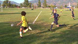 Wasatch JS vs Comba Yellow U12 D1 Soccer [upl. by Erdman]