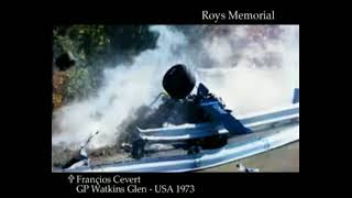 Francois Ceverts Fatal Crash  Watkins Glen 1973 44 Years Ago [upl. by Appolonia]