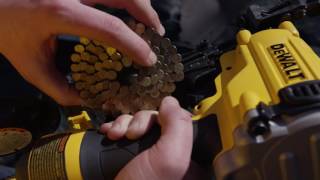 DEWALT DW45RN Pneumatic Roofing Nailer [upl. by Zorana]