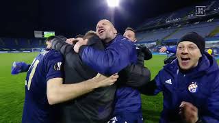 SCENES As Dinamo Zagreb Celebrate After Incredible Comeback Against Tottenham [upl. by Nael80]