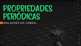 Como aprender Propriedades Periódicas [upl. by Colis]