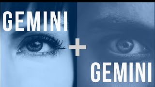 Gemini amp Gemini Love Compatibility [upl. by Pliam416]